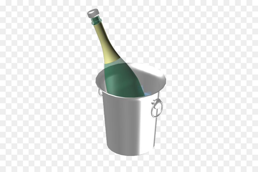 Autodesk 3ds Max Champagner .3ds-Computer-aided design - Champagner Eimer