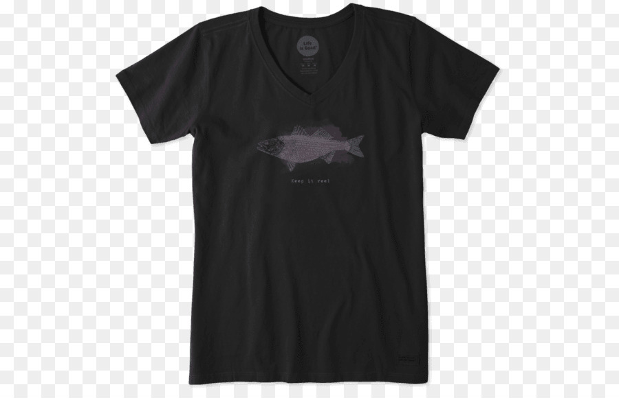 T shirt Abbigliamento Felpa Vita è in ottima Compagnia - donna di pesca