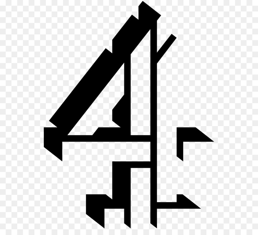 Großbritannien Channel 4-TV-Sender-Logo, Alle 4 - Vereinigtes Königreich