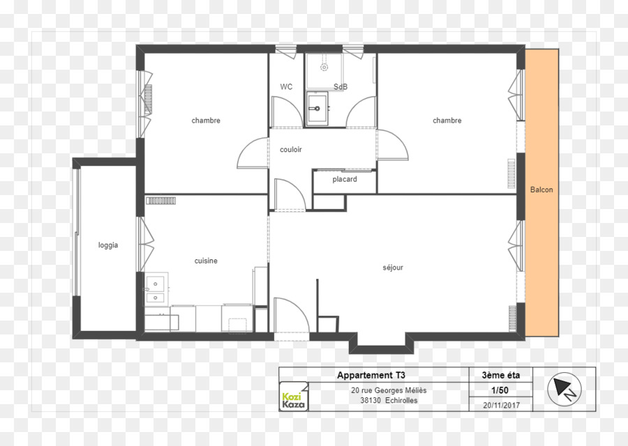 賃貸住宅 Tanaka Klinik Harbor Avenue Salt Meadow Lane Apartment - wc plan