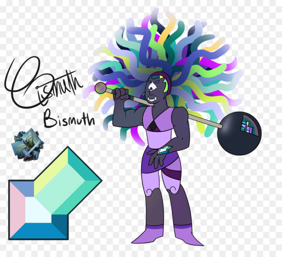 Wismut Steven Universum-Edelstein-Kristall - steven universe Wismut