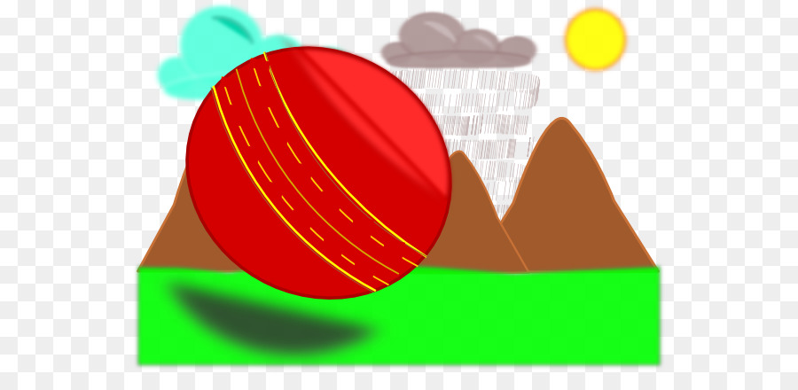 Computer Icons Clip art - ClipArt Cricketball