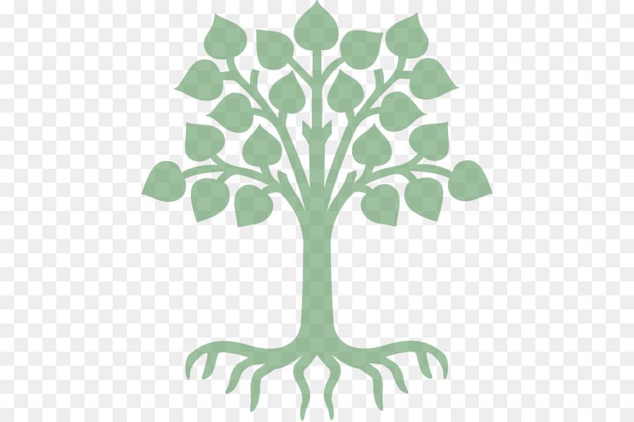 Staminali vegetali di Fiori Genealogia Clip art - albero e le radici clipart