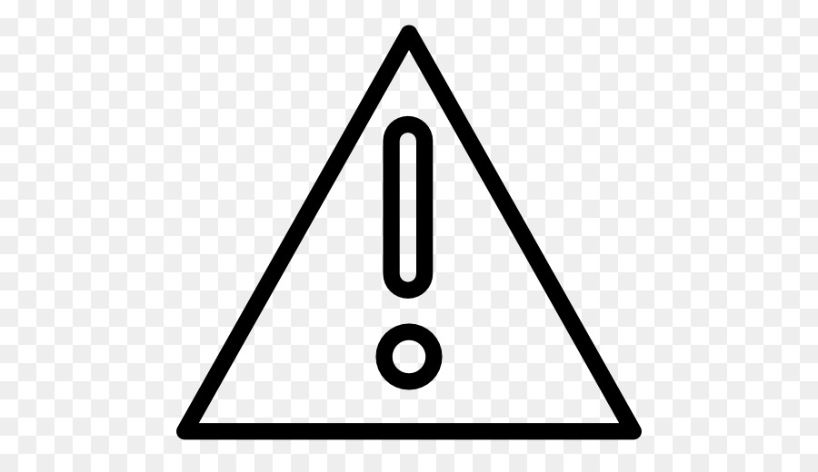 Dreieck-Diagonale-Bereich - Kostenlose icon Warnung