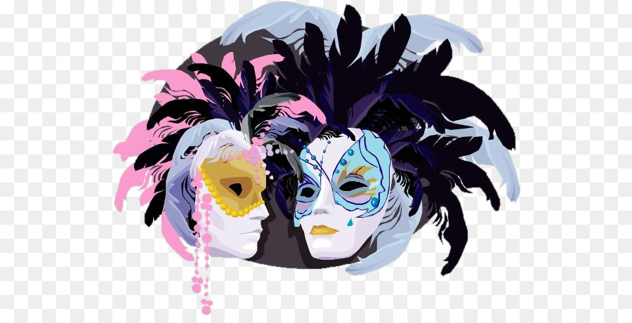 Carnevale di nizza ballo in maschera Maschera Costume - masquerade maschera di carta da parati