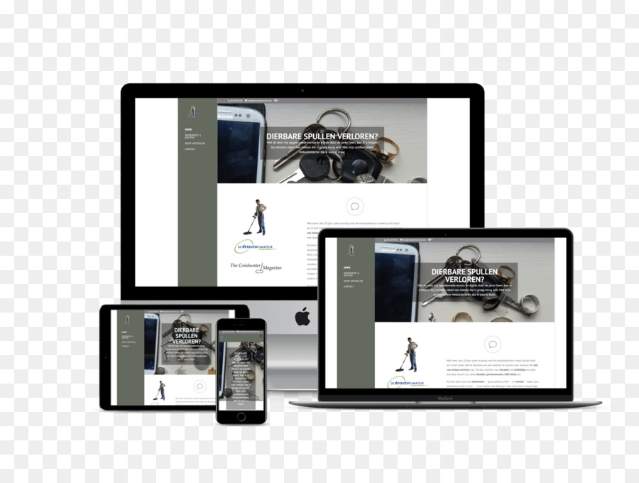 Responsive web design Template di layout di Pagina - loren