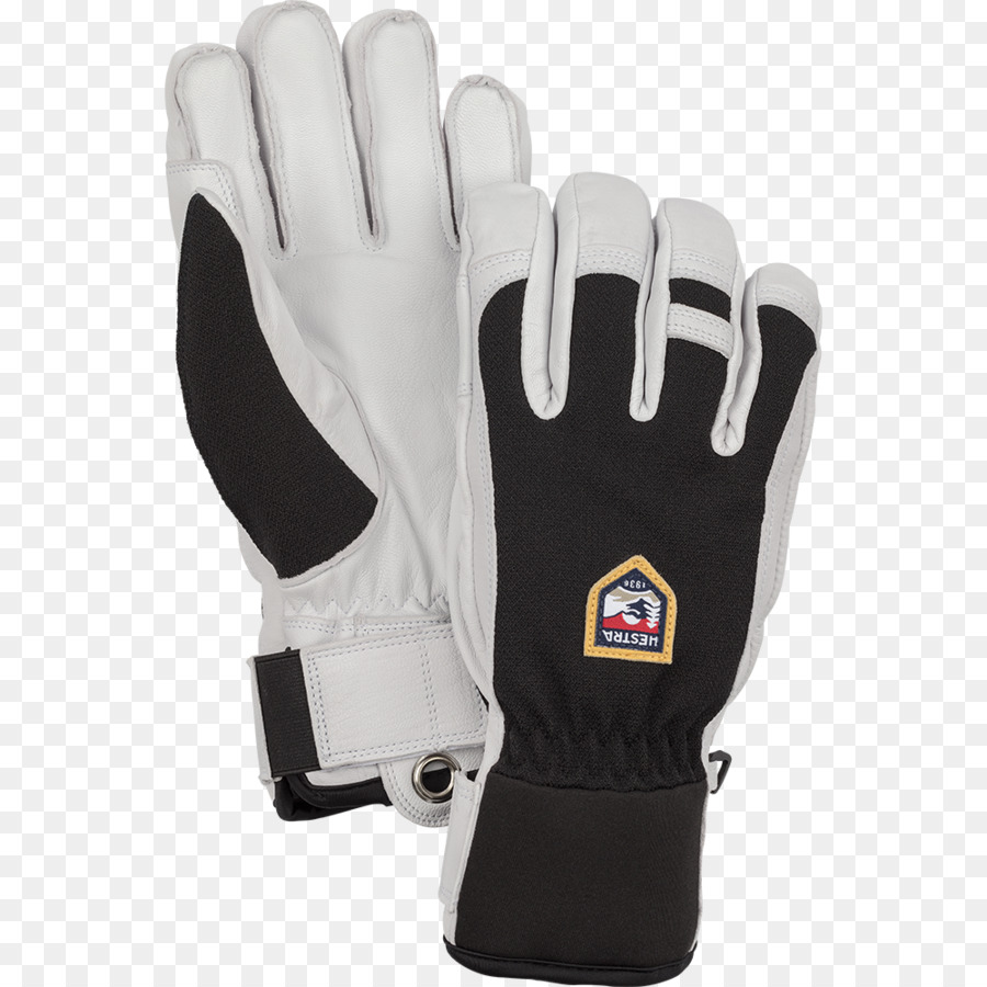 Hestra Handschuh-Leder-Ski-Bekleidung-Zubehör - schwarze Handschuhe