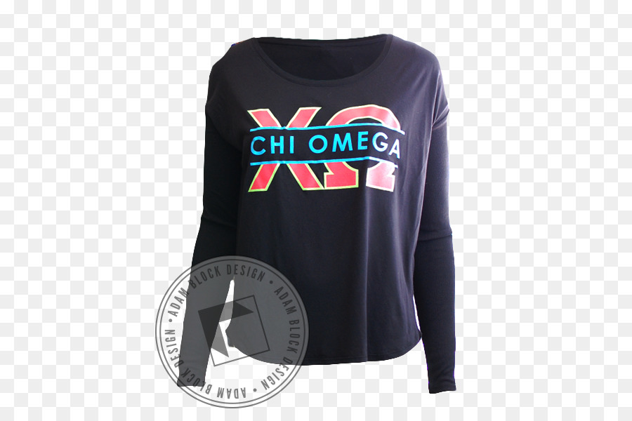 Langarm T shirt mit Langen ärmeln T shirt Oberbekleidung - Chi Omega