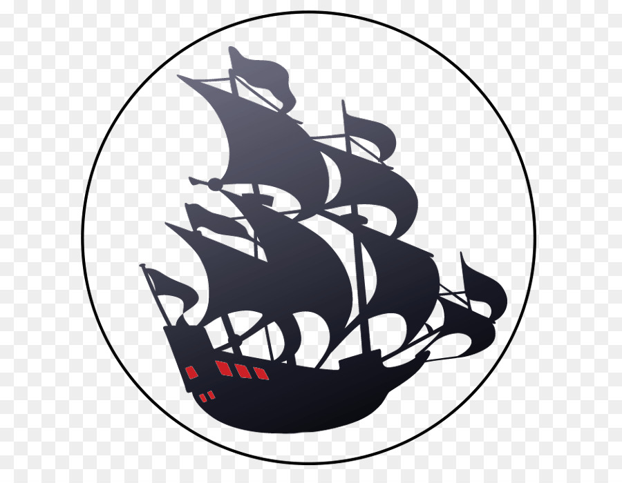 Schablone Segel-Schiff Piraterie - Schiff