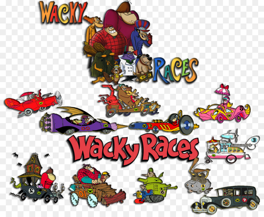 Wacky Races Crash And Dash Cartoon