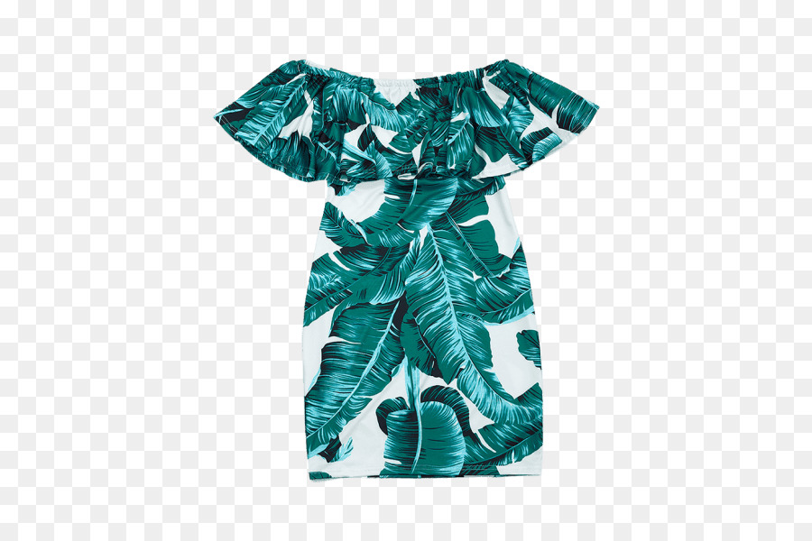 T-shirt a maniche tubino Aderente abito - Abito acquerello