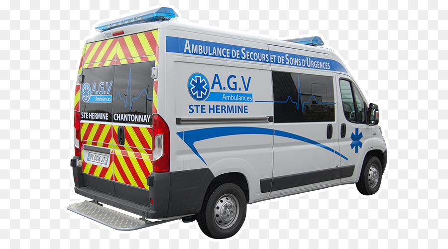 AGV Compact van Ambulanza Minibus - la polizia di luce