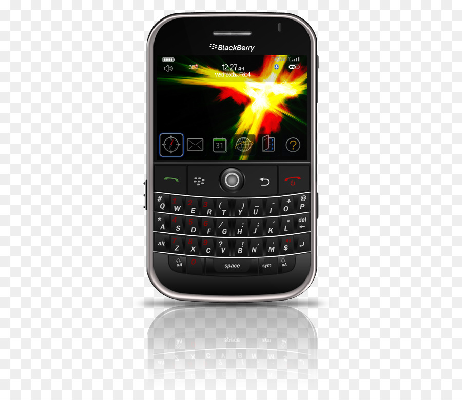 Feature-phone-Smartphone BlackBerry Q10 Handheld-Geräten BlackBerry World - Feuer Abstrakt
