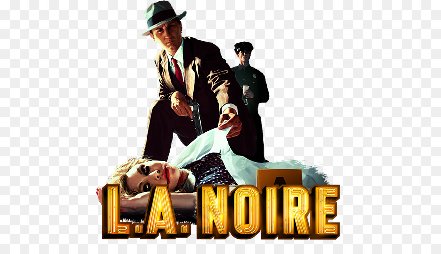 L. A. Noire Cole Phelps Omicidio Di Computer Di Gioco Di Icone - nero