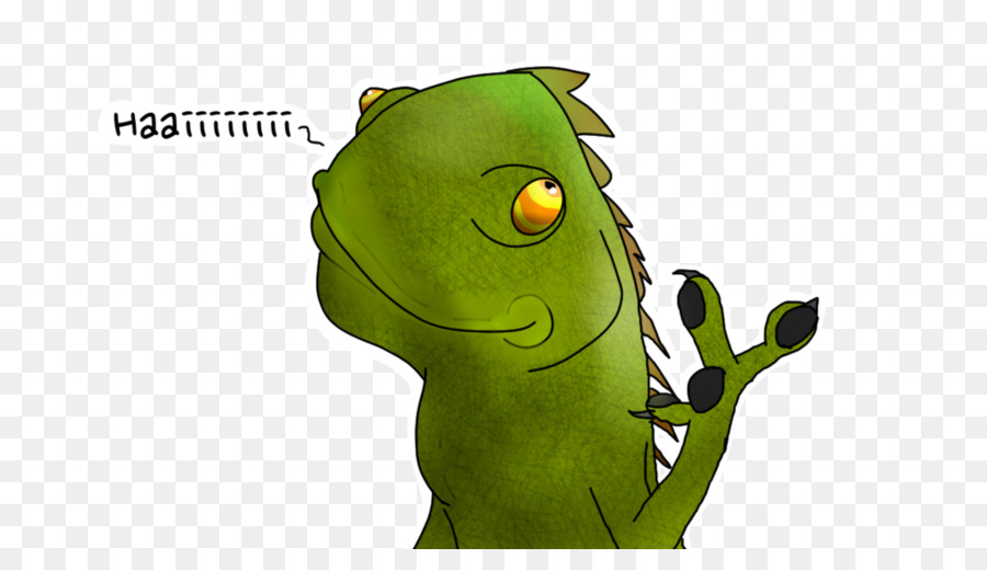 Frosch-Reptil Grün-Charakter, Zeichentrickfilm - Frosch