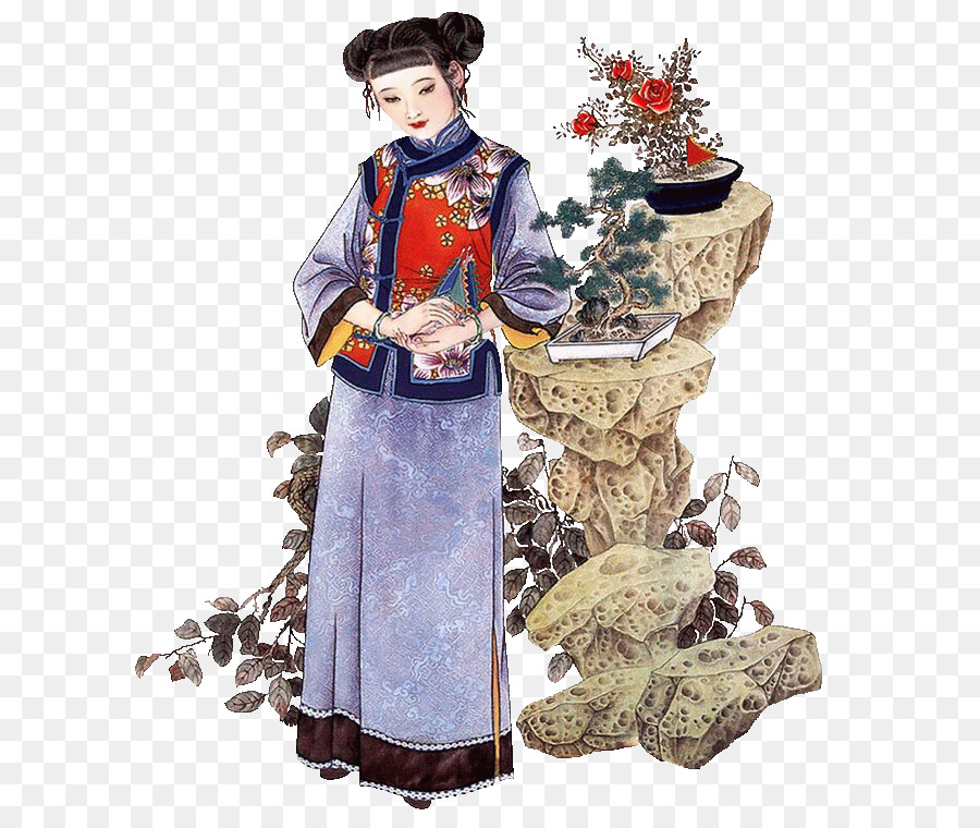 Vẽ trang Phục phim truyền hình Ăn kiêng - geisha