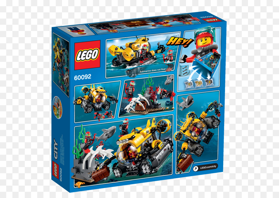 LEGO 60092 Città di Mare Profondo Sottomarino Lego City Amazon.com Giocattolo - giocattolo
