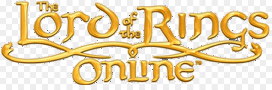 Oro Il Signore degli Anelli Online Logo Brand Font - oro