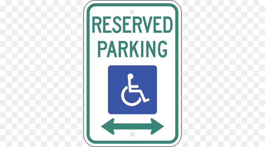 Vô hiệu hóa giấy phép đậu xe khuyết Tật bãi Đỗ Xe Mỹ khuyết Tật của 1990 ADA Dấu hiệu - Hoa Kỳ