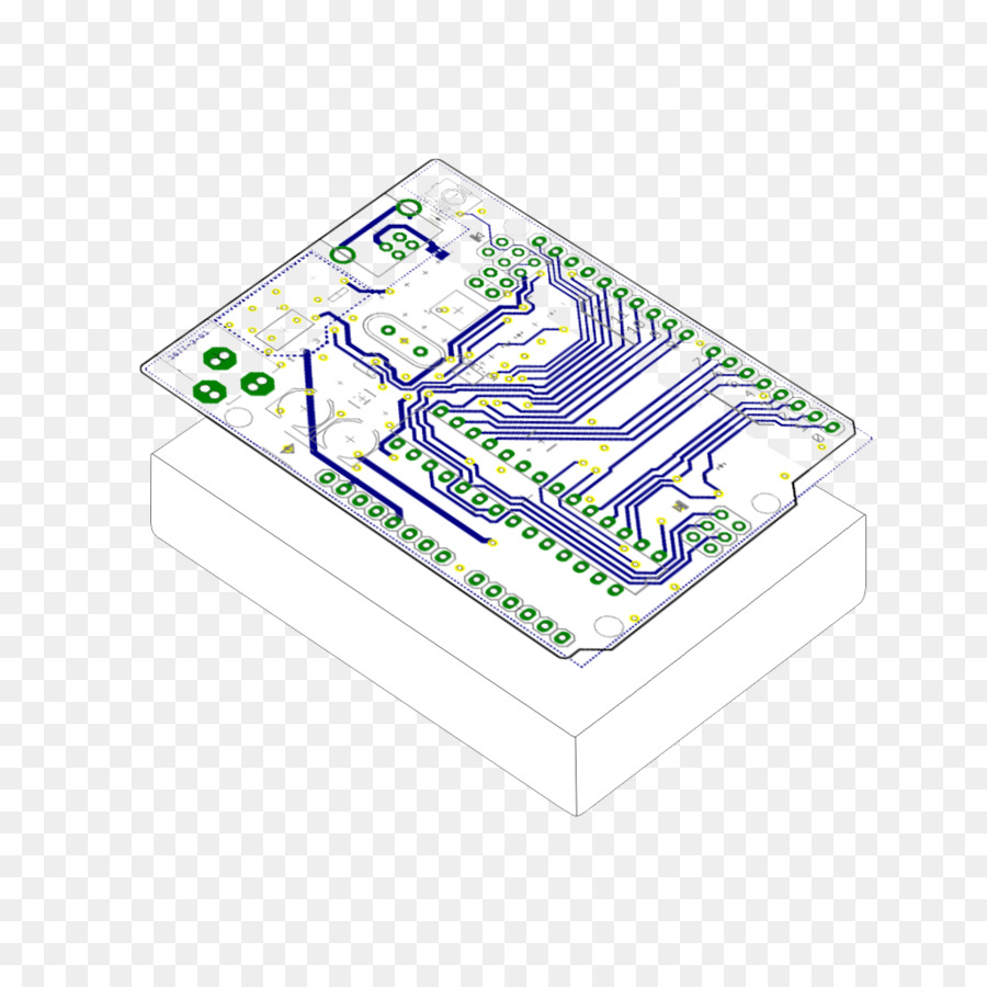Printed circuit board-Seite layout Mehrlagenplatine - Design