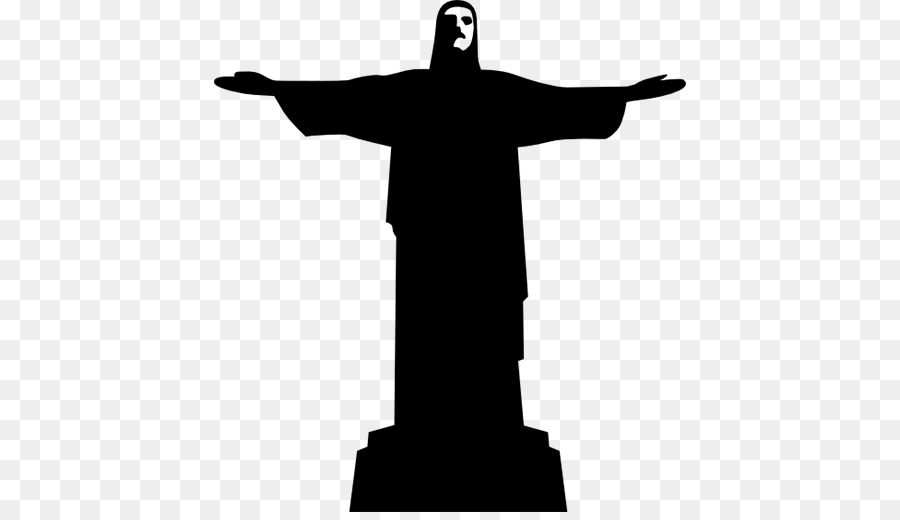 Die Christusstatue Corcovado Royalty free - Jesus Silhouette