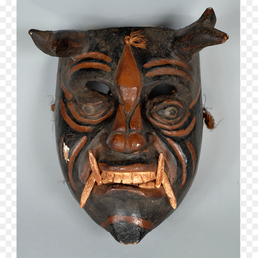 Maske Lateinamerika Schnauze Gesicht Bronze - afrikanische Maske Holz