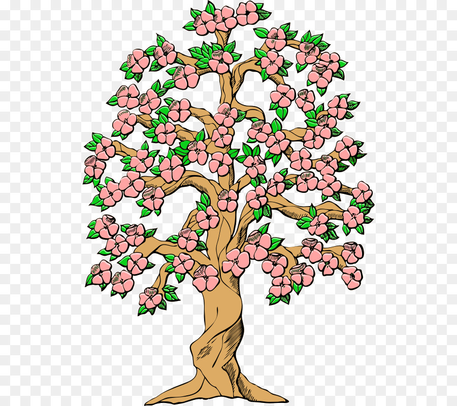 Albero Fiore Clip art - albero