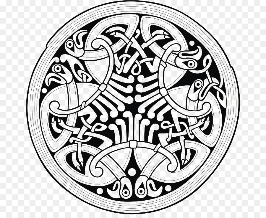 Nodo celtico dell'arte Celtica Ornamento - Design