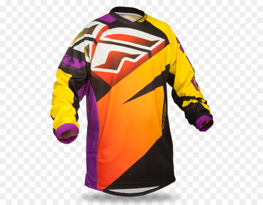 T-shirt in Jersey di Motocross Volare - Maglietta