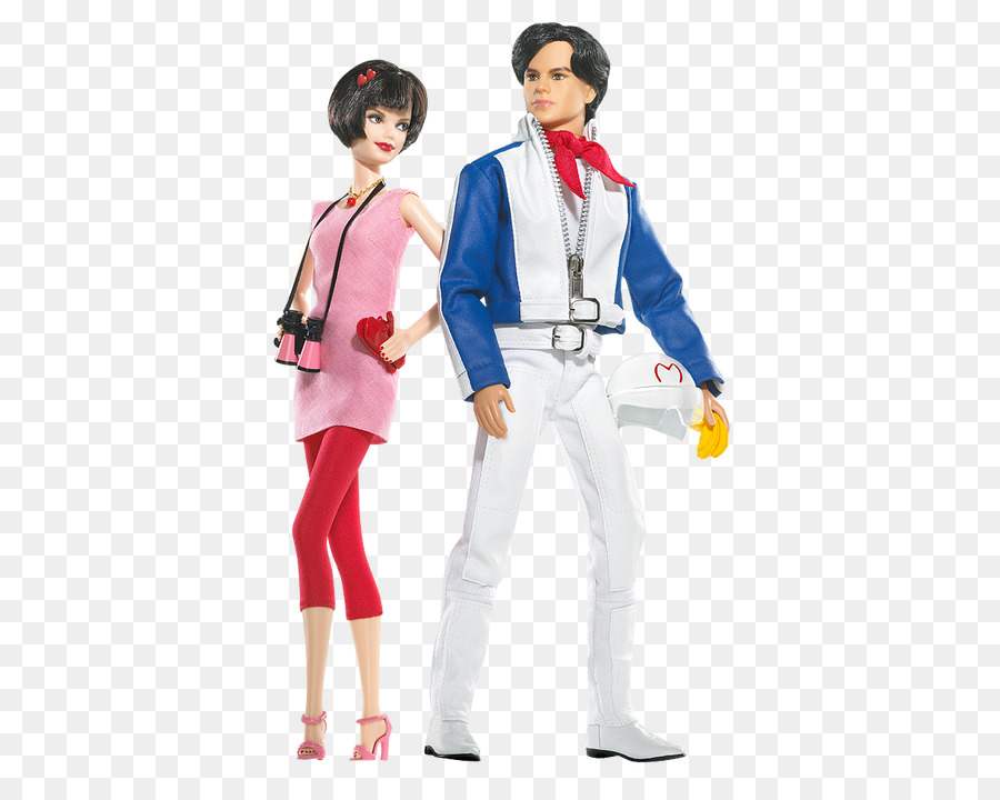Speed ​​Racer Barbie Doll e Ken Doll Giftset Racer X Trixie - ken di barbie