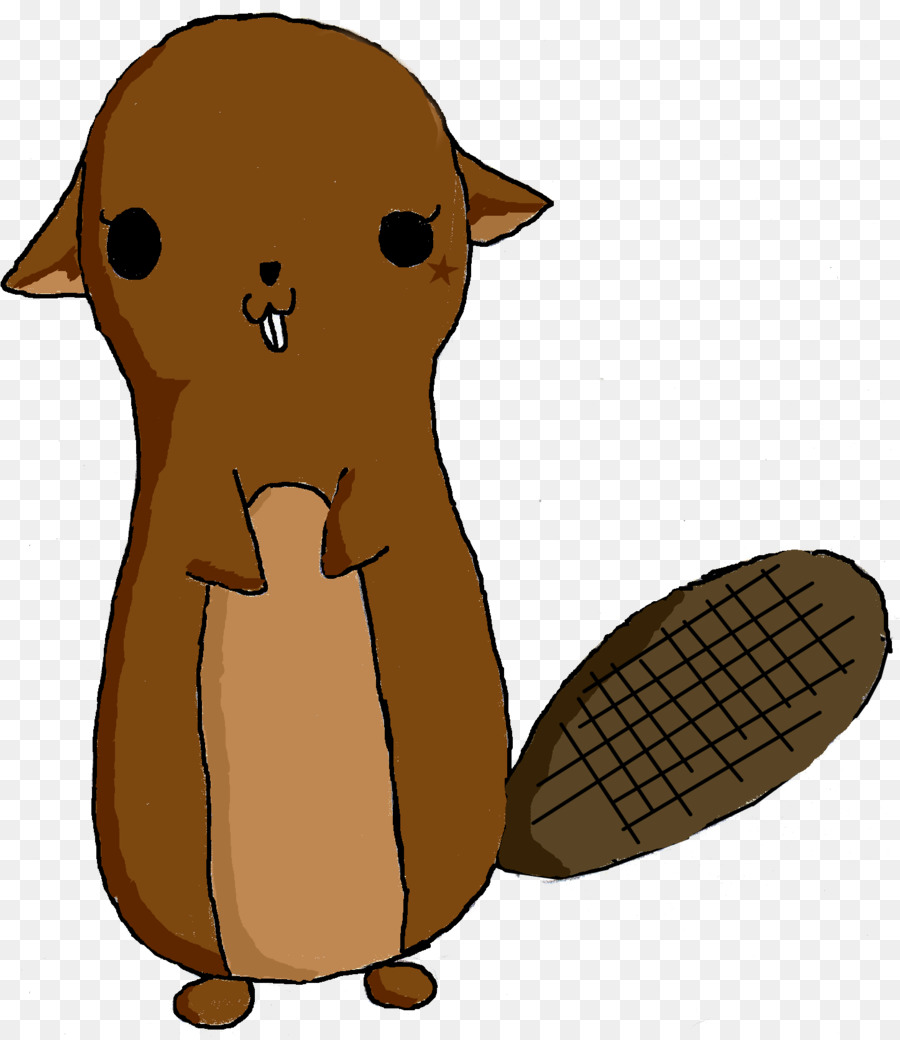 Beaver Canidae Zeichnung Cartoon Säugetier - Biber