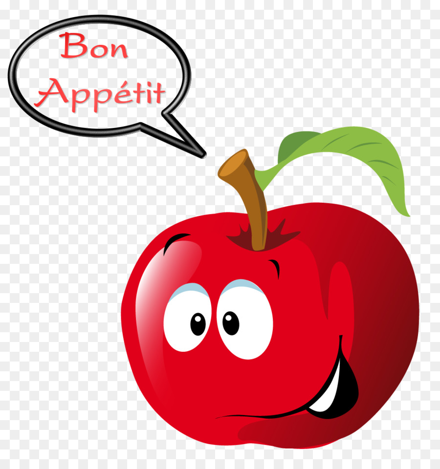 Ein Apfel am Tag hält den Doktor fern Essen Obst Clip art - Apple