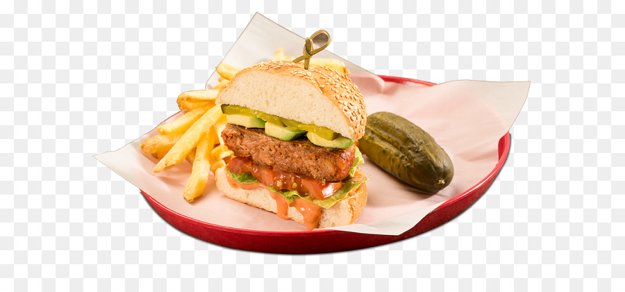 Phô mai burger Chay Buffalo burger thức ăn Nhanh Hamburger - củ cải lát