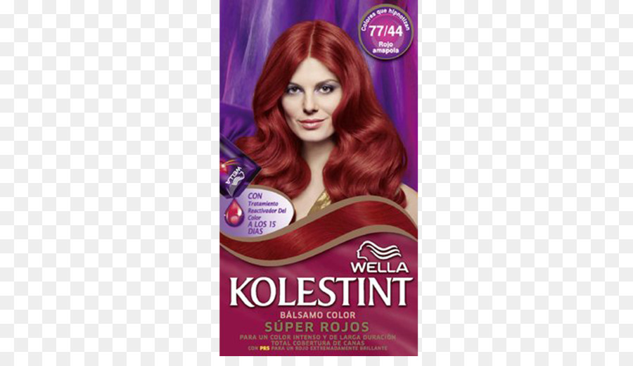 Wella Färben Der Haare Rote Farbe - Haar