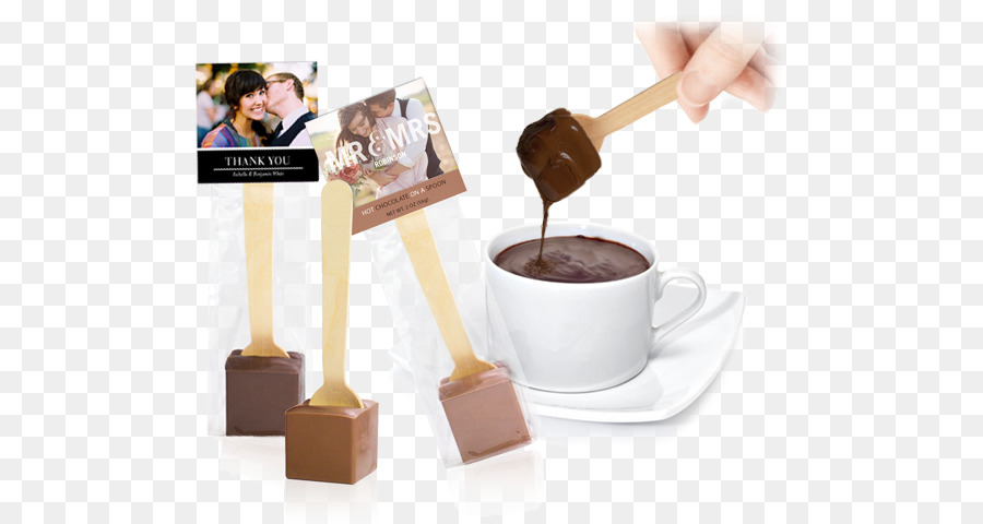 Hot-chocolate-Praline - Schokolade Löffel