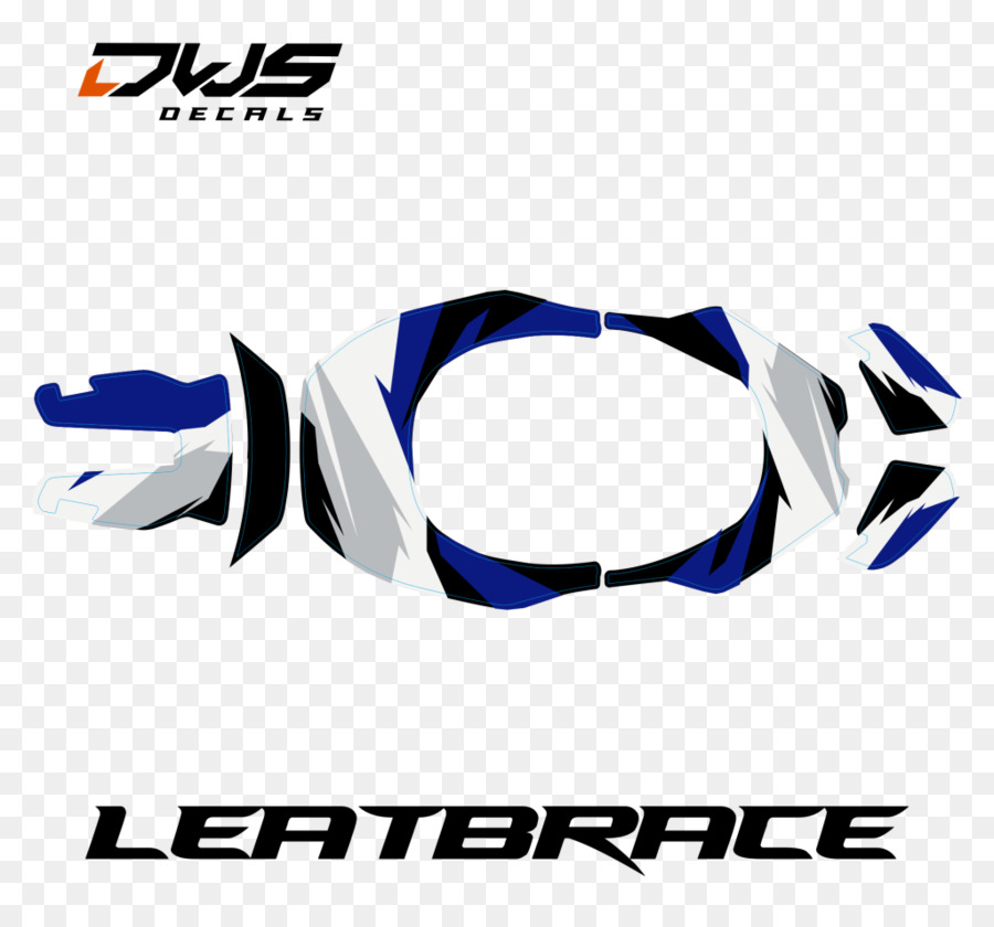 Leatt Brace Logo Decal Text Aufkleber - Produkt Modell