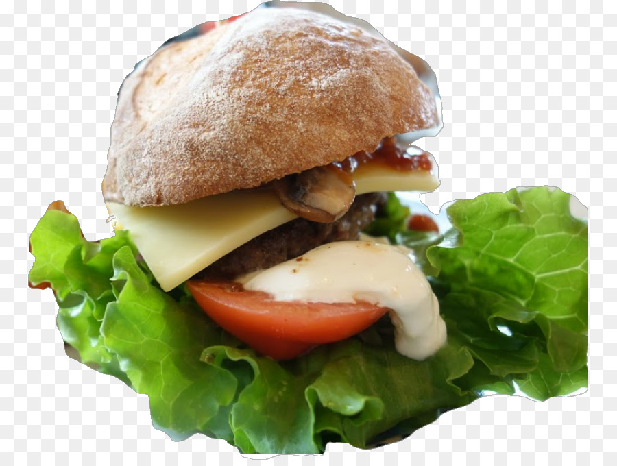 Lachsburger Cheeseburger Hamburger Veggieburger Büffelburger - zusammen