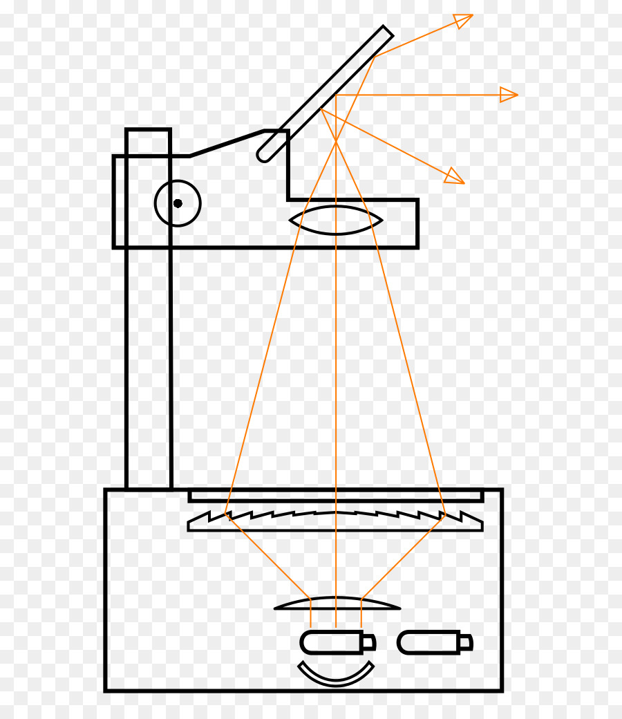 overhead projector diagram