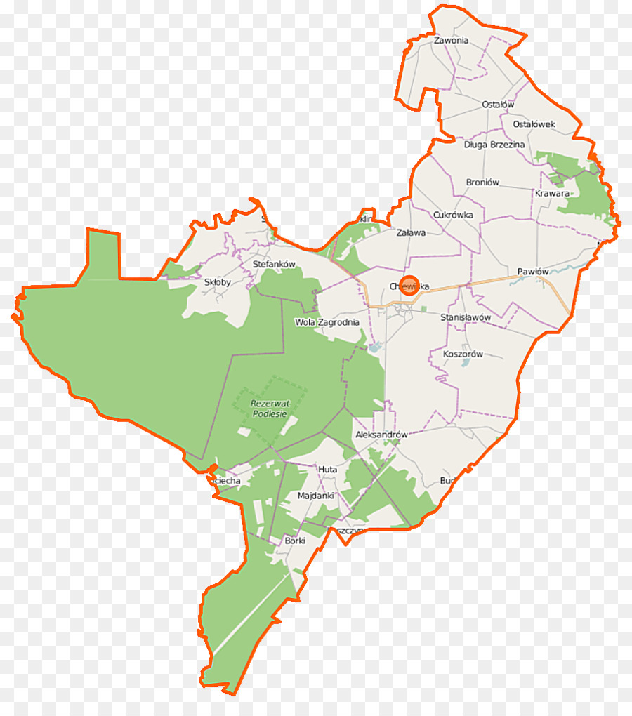 Zawonia, Masovian Voivodeship Reserve Подлесе Karten Wikiwand Wikipedia - Position auf der Karte