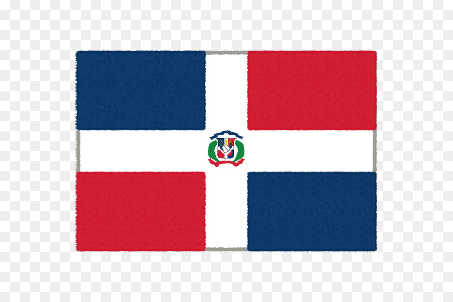 Flagge der Dominikanische Republik-Flagge, der Flagge der Vereinigten Staaten Platz von Santo Domingo - Flagge