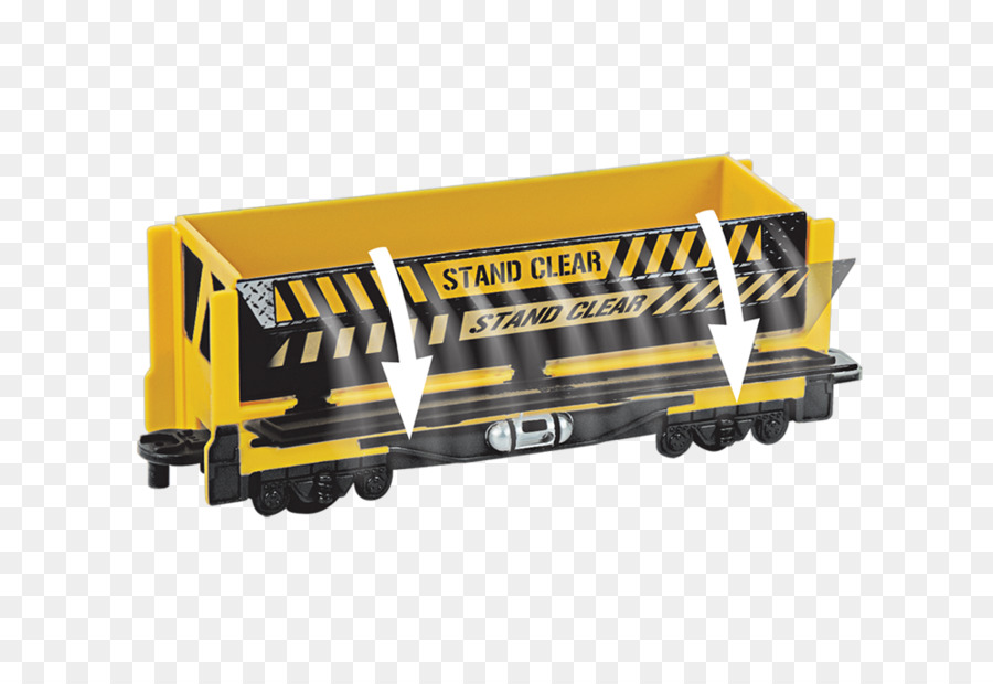 Zug Caterpillar Inc. Waggon Rail Cargo transport - Katze Spielzeug