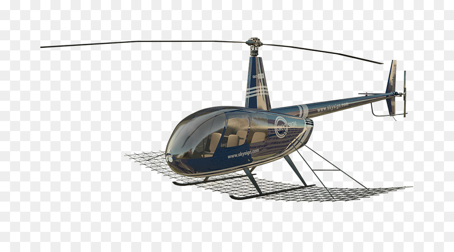 Hubschrauber-rotor Robinson R44 Sky Sign Inc Robinson R22 - Hubschrauber