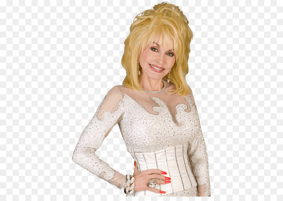 Bionda capelli Lunghi Parrucca Marrone capelli - Dolly Parton