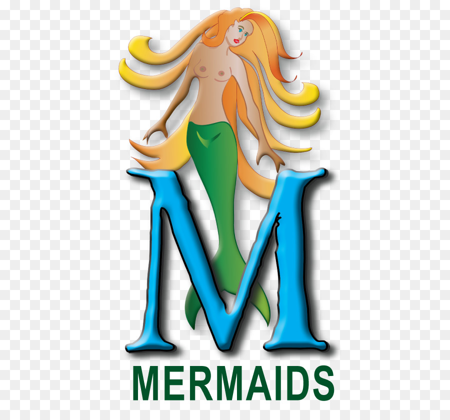 Logo Grafik design - Meerjungfrau blau