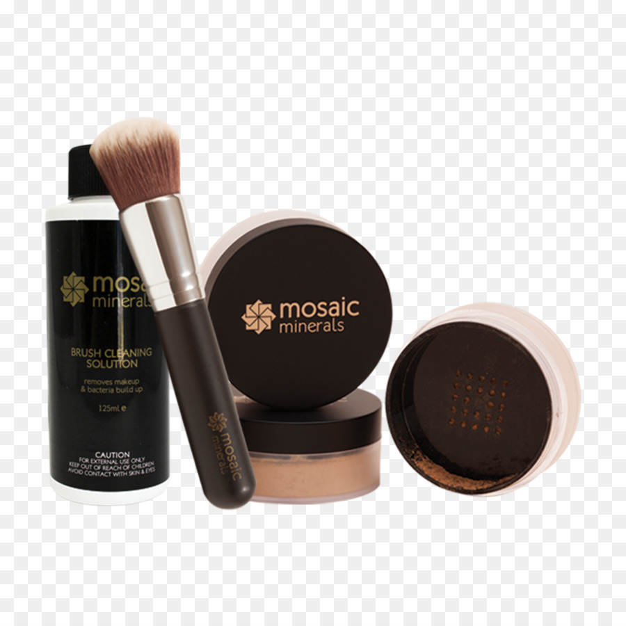 Puder Rasieren Pinsel Make-up Pinsel-Braun - Spray Tan