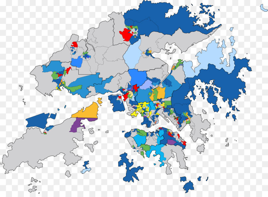 Hong Kong Kommunalwahlen 2015, die kreisräte von Hong Kong Hong Kong lokalen Wahlen, 2007 - hong kong Karte