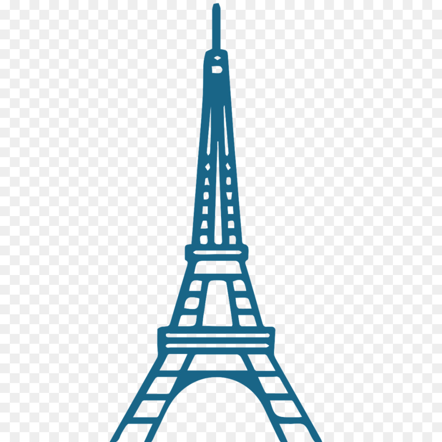 Eiffelturm Schiefe Turm von Pisa Zeichnung - Eiffelturm