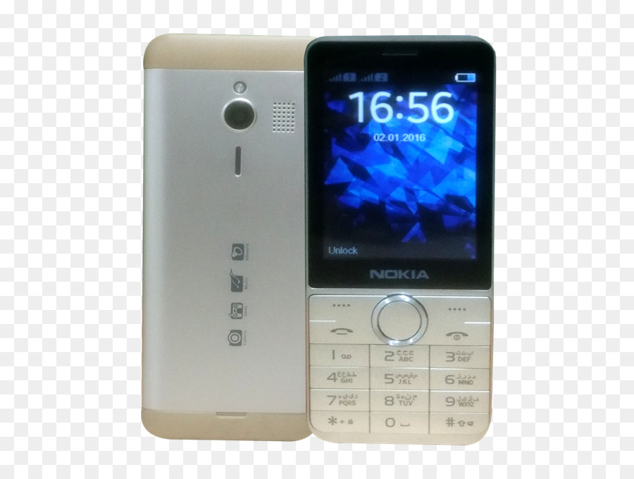 Feature Phones, Smartphones und Mobiltelefone von Nokia Kamera auf der Vorderseite - Smartphone
