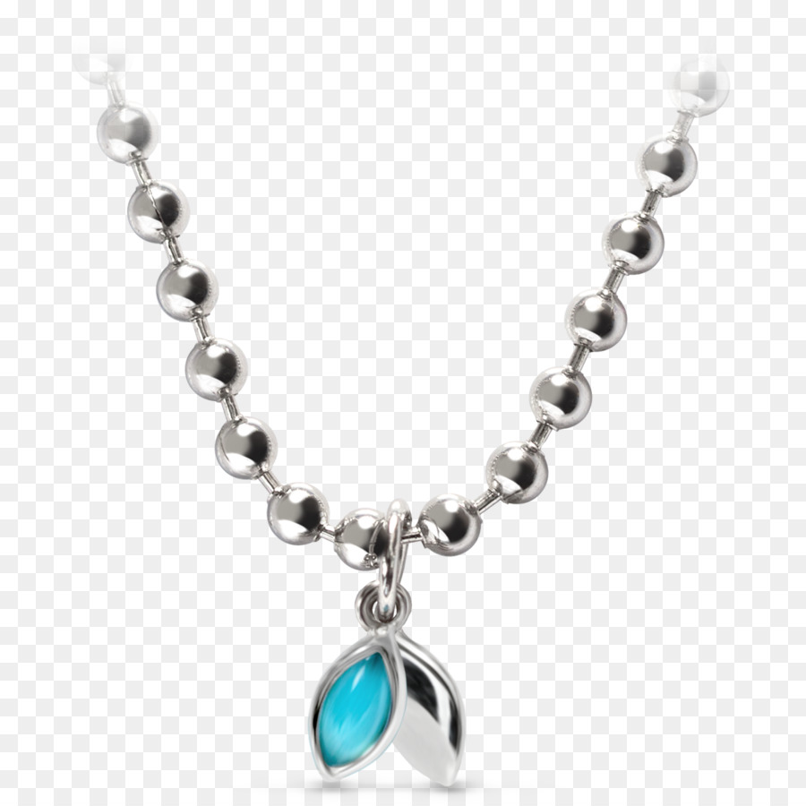 Medaillon Halskette Türkis-Charme-Armband - Halskette