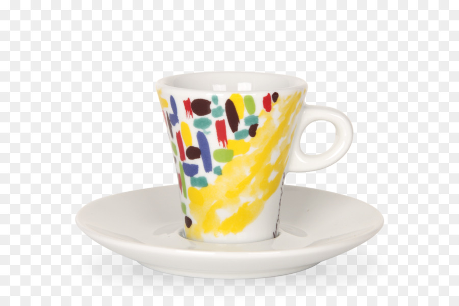 Kaffee Tasse Espresso Untertasse Porzellan Becher - Becher